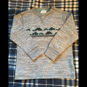 Cat & Jack.  Waffle Knit Shirt.  XS (4/5)